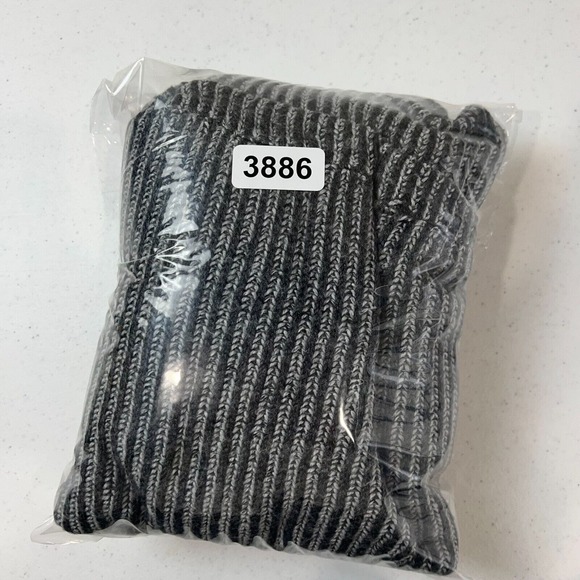 Chico's Tunic Sweater Colorblock Asymmetrical Grey Bateau Neck Rib Womens Size 1 - Picture 11 of 12